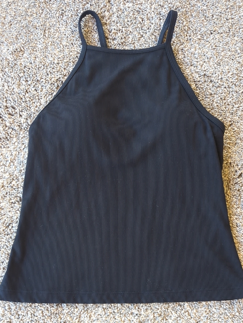 Athleta Signature Rib Bra Tank - Black S